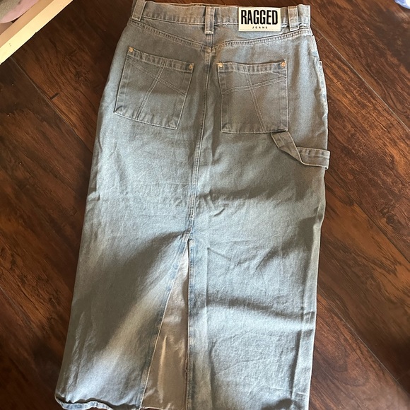 The Ragged Priest Denim Maxi Skirt - Picture 5 of 5